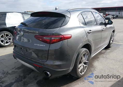 2018 Alfa Romeo Stelvio Ti Sport Awd from USA, damaged, VIN ZASFAKNN5J7B81765